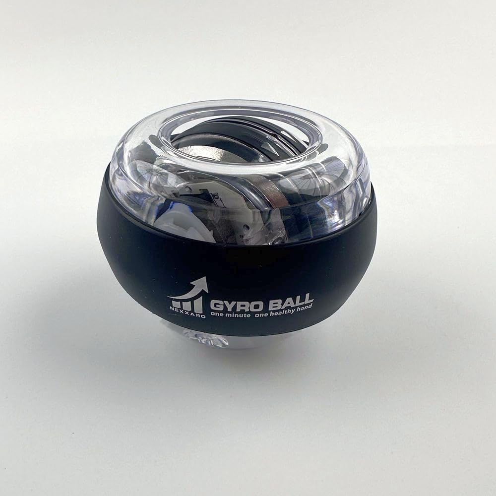 Wrist Exerciser – Auto-Start Gyro Ball Hand Strengthener for Forearm, Wrist & Grip Training. Portable Forearm Trainer for Home, Office, Gym.