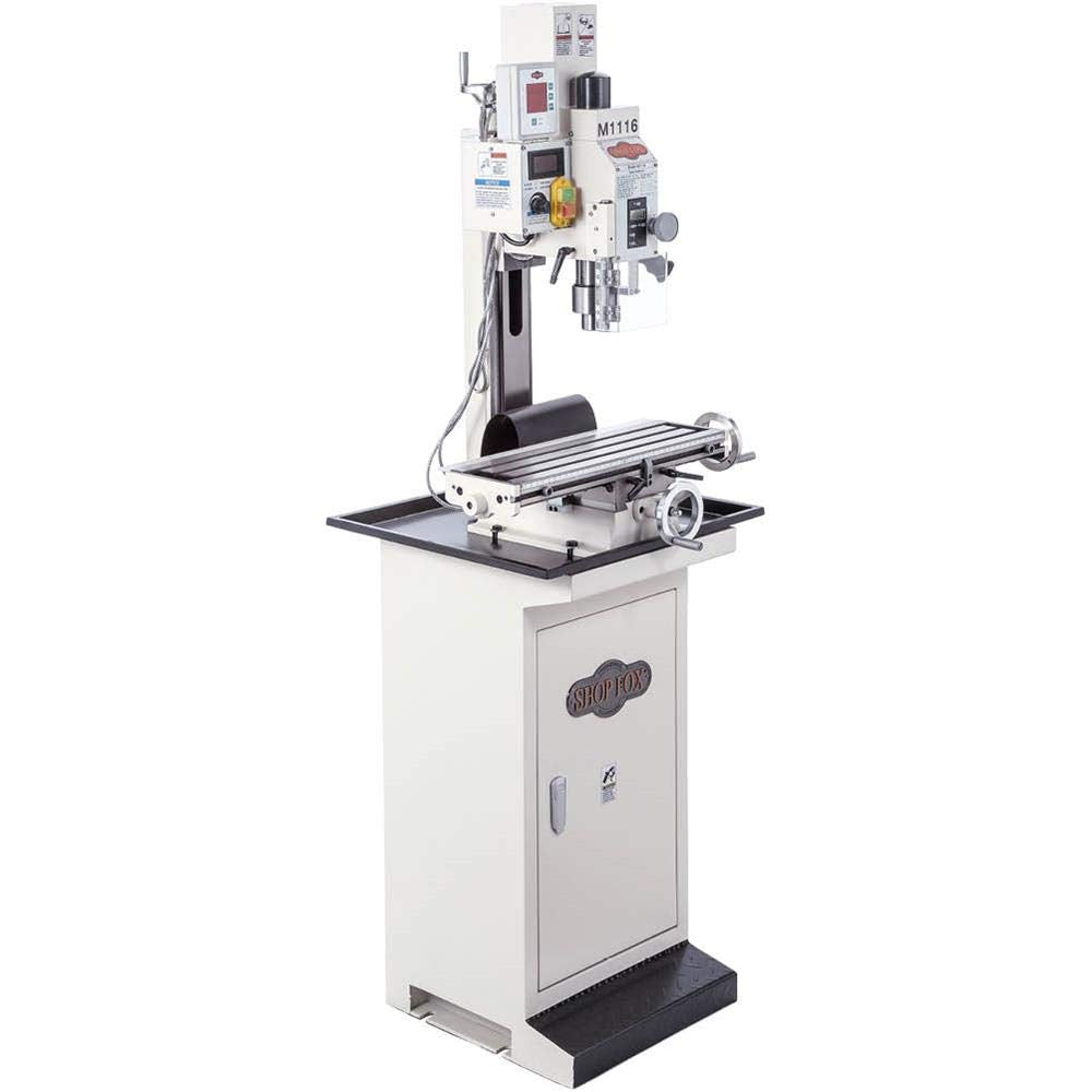 Shop Fox M1116 Variable-Speed Mill/Drill with Digital Readout