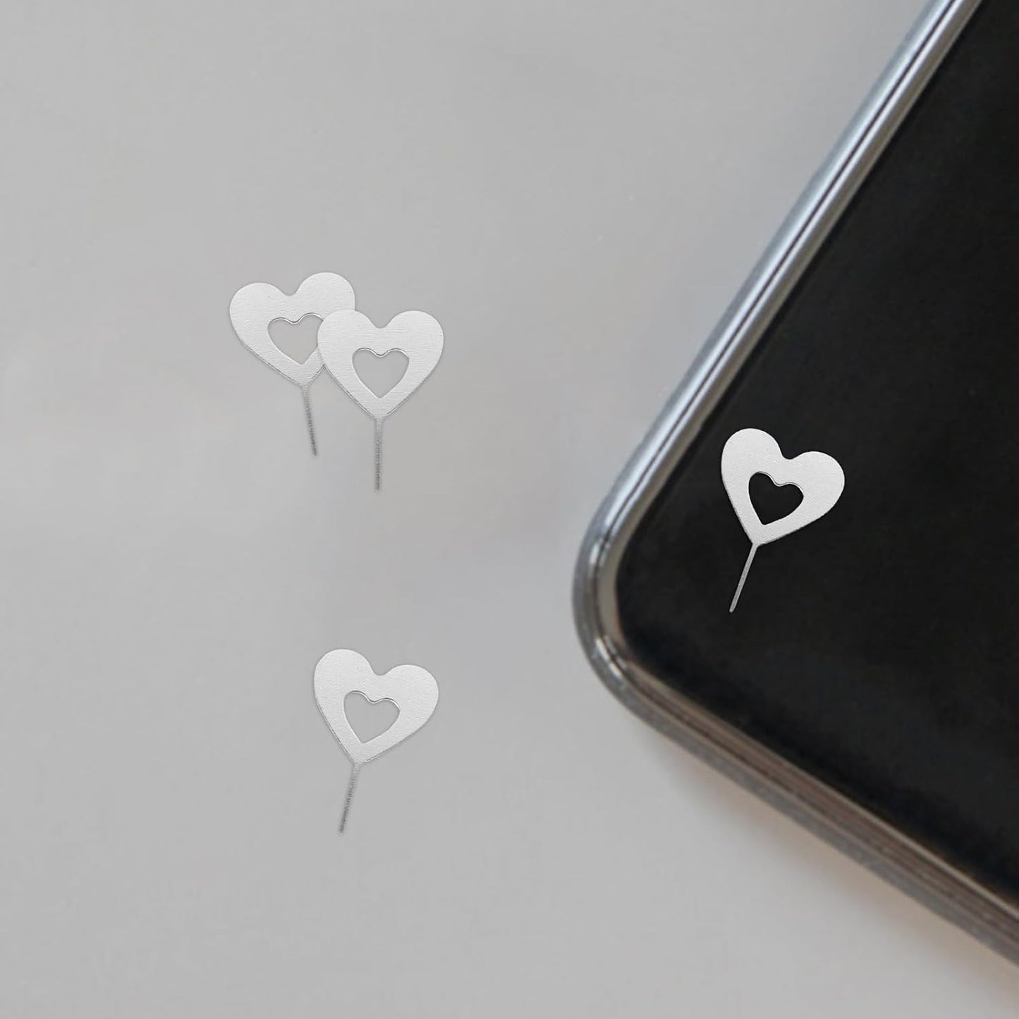 100pcs Toddmomy Sim Card Pin Ejector Tool for Phone Sim Removal Mobile Device Maintenance Accessory Compact Mini Design