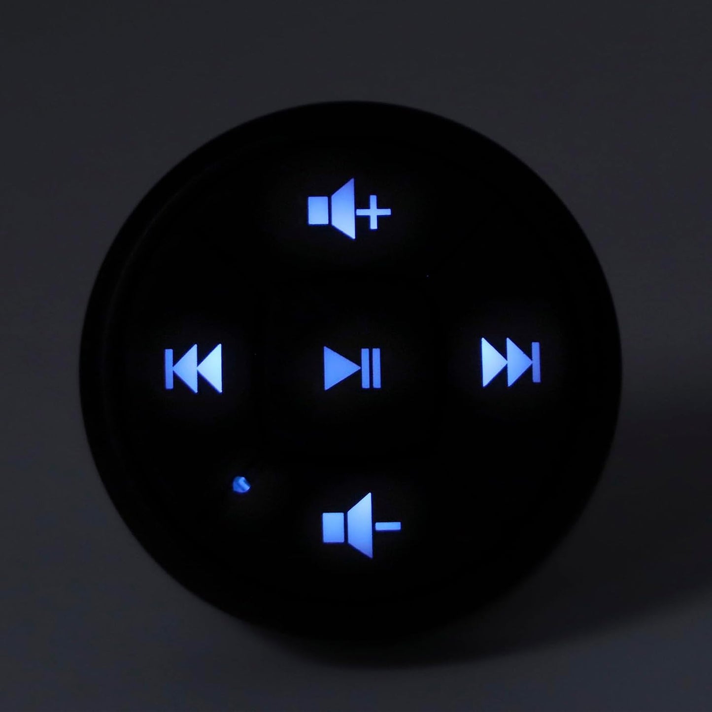 Locadence Wirelessly BT Media Remote Button, Steering Wheel Control Buttons Kit, Car Steering Wheel Button Media Remote