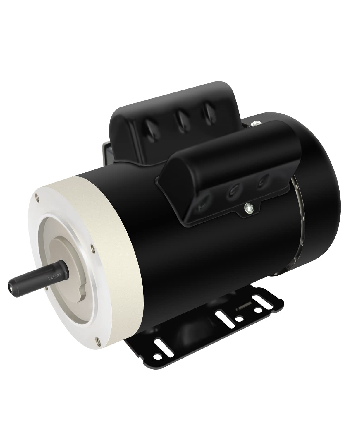 2HP General Electric Motor 3450 RPM, Single Phase, 56C Frame,115V/230V, 5/8" Shaft Diameter Rolled Steel Shell Air Compressor 60HZ