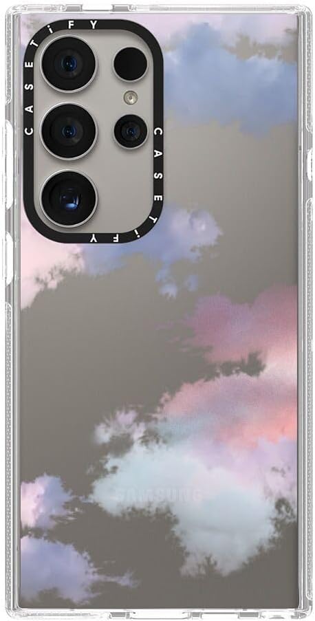 CASETiFY S24 Clear Galaxy Ultra Case - Clouds - Clear