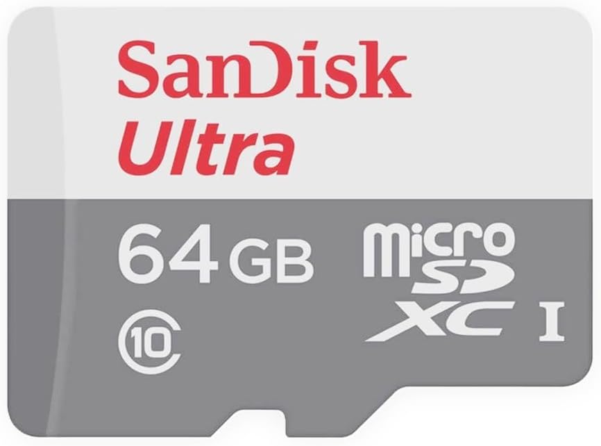 Sandisk 64GB 100MB/S 10 Packaging Ultra MicroSDXC + SD Adapter Class UHS-I Tablet