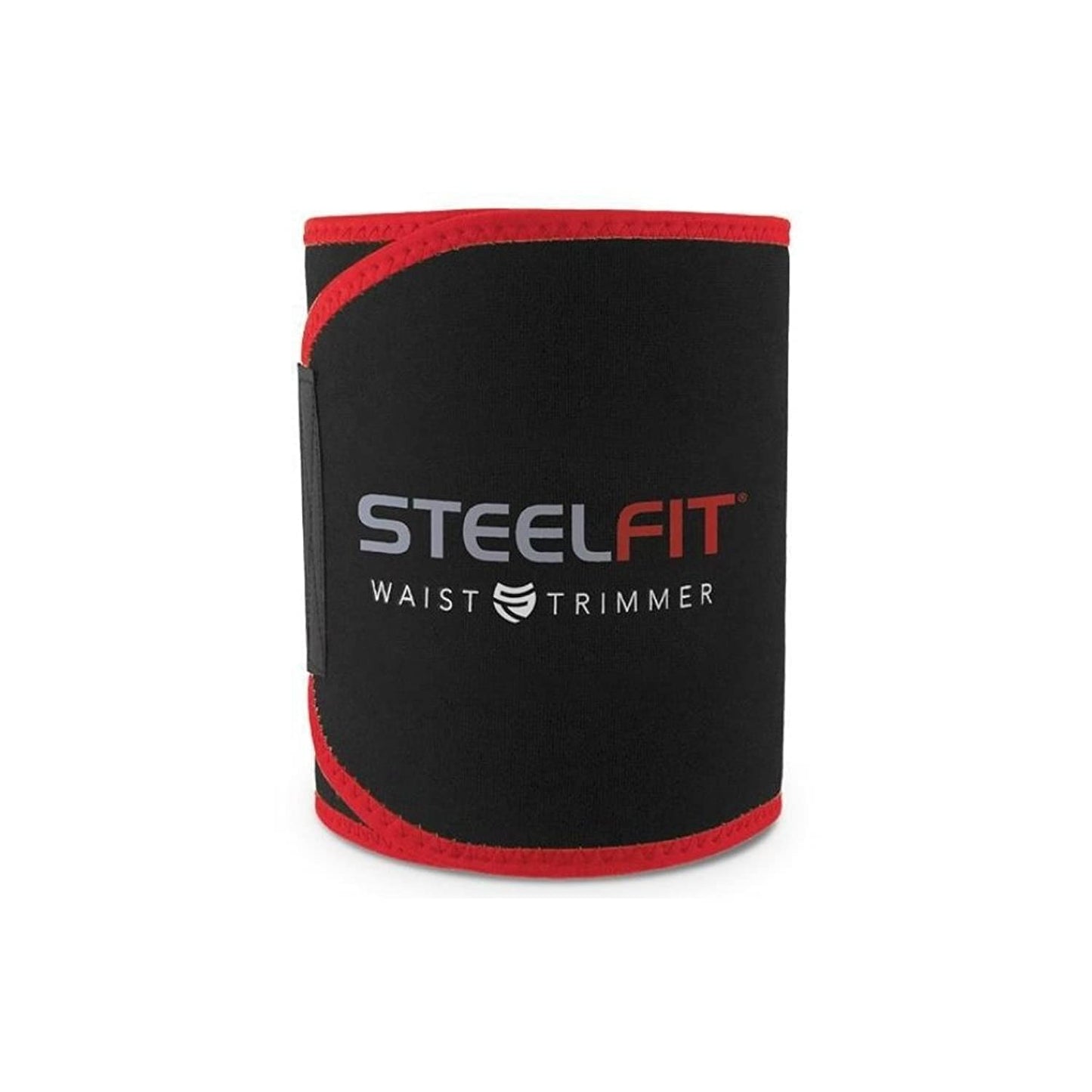 SteelFit Waist Trimmer Belt for Women & Men - Moisture-Resistant Neoprene Waist Trainer - Adjustable Sweat Band Shaper for Stomach & Belly Fat - Fitness, Gym & Exercise Accessories for Working Out