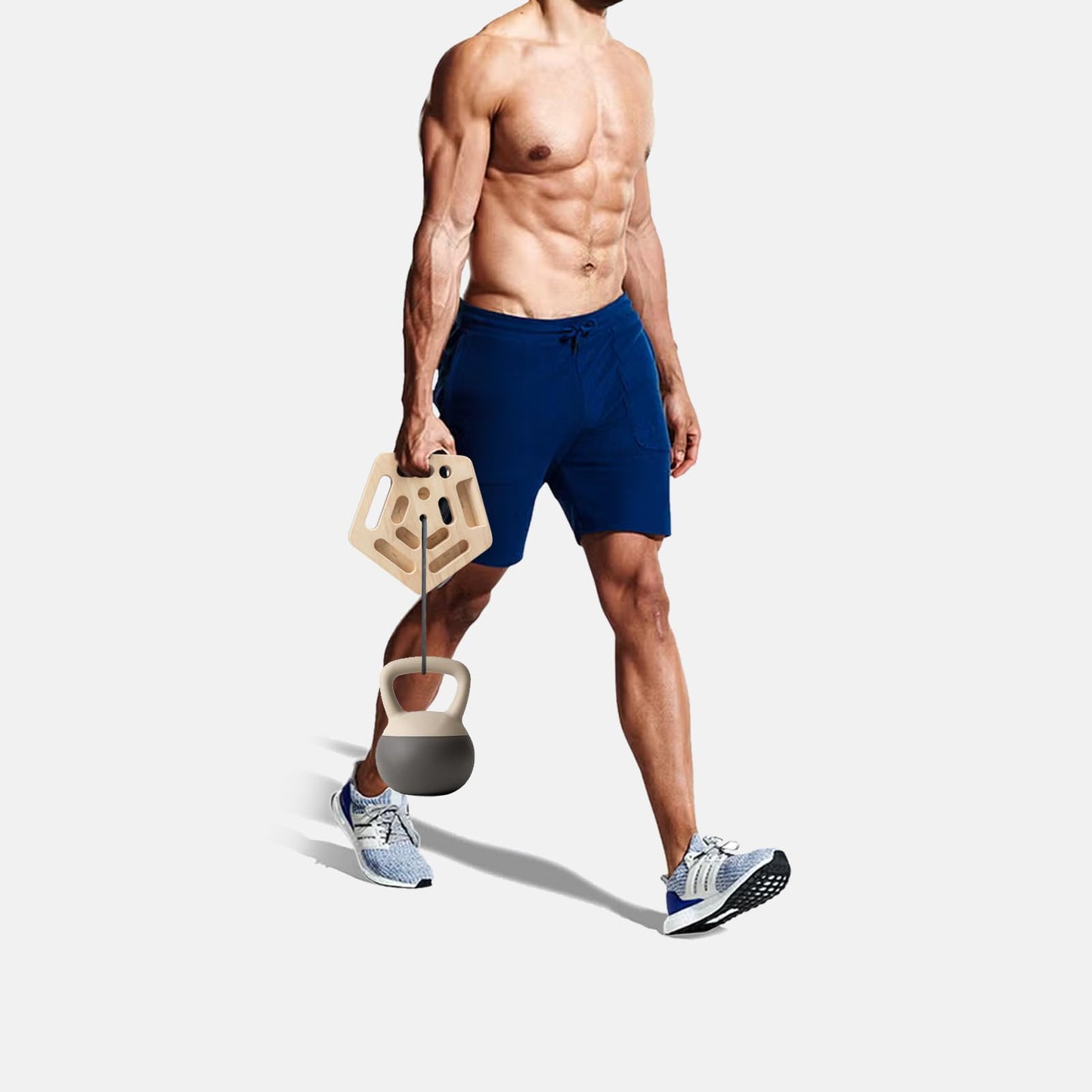 WOOD CITY Hangboard Rock Climbing for Training Climbing, Hang Board with 11 Pockets, Portable Climbing Boards for Finger Strenght Indoor and Outdoor