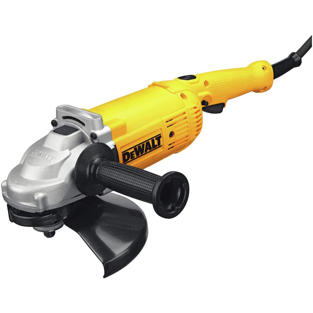DEWALT Angle Grinder, 9-Inch, 6,500 RPM, 4.0-HP (DWE4519), Yellow