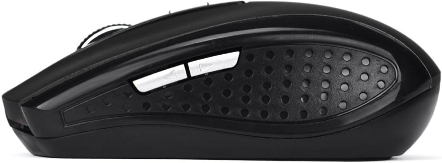 Generic 2.4GHz 6 2000 Wireless Mouse with Keys, DPI, USB Receiver, Cordless Computer Laptop Mouse Wireless Gaming