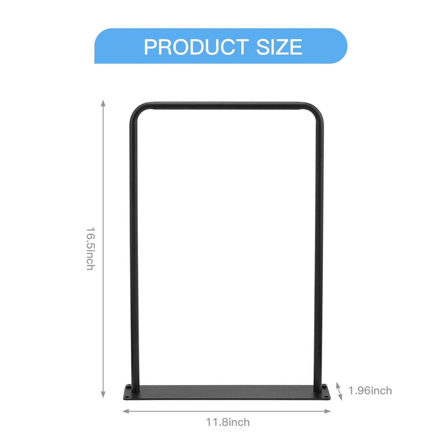 XIAOPEIZHI Stability Ball Storage Rack,Holder Wall Mount, Exercise Racks for Home and Yoga Studios or Commercial Gyms,Acts as a Storage (1 Black)