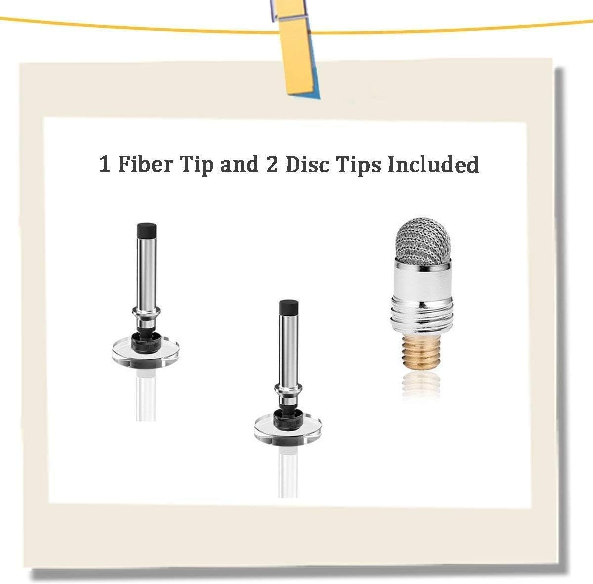 Mixoo 2-in-1 Stylus Pen for Touchscreen, Disc and Fiber Tip Sensitivity and Precision, Stylus for iPad, iPhone Tablet