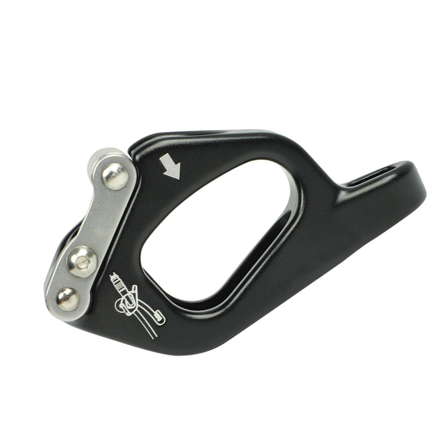 XINNIKESI Camper Accessories, Professional Adjust Cowstail Positioning Lanyard Adjuster for Ascending Rock Climbing Mountaineering Tool