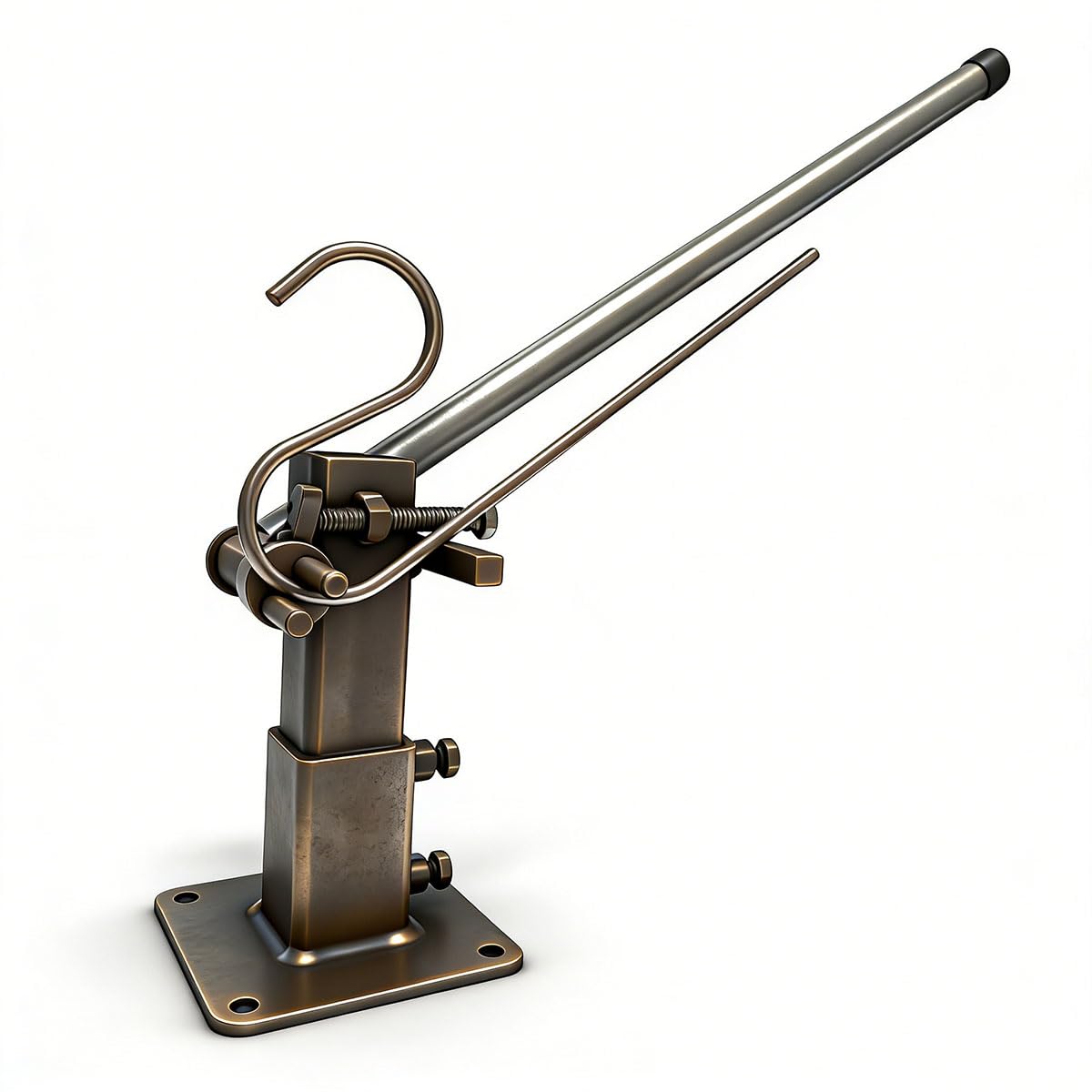 Universal Metal Rod & Scroll Bender Tool - Versatile Handheld Bending Machine for Various Shapes and Swirls