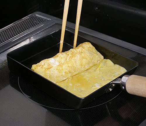 River Light Egg Pan, Iron Frying Pan, Extreme Japan, Large, Induction Compatible, Made in Japan