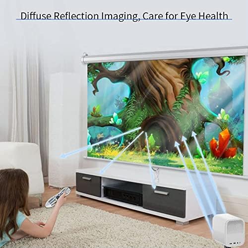 Eboxer 60 Inch, 4:3, Projector Screen, Foldable, Double Sided, for Home Theater Indoor Outdoor, Wall Mount or Frame