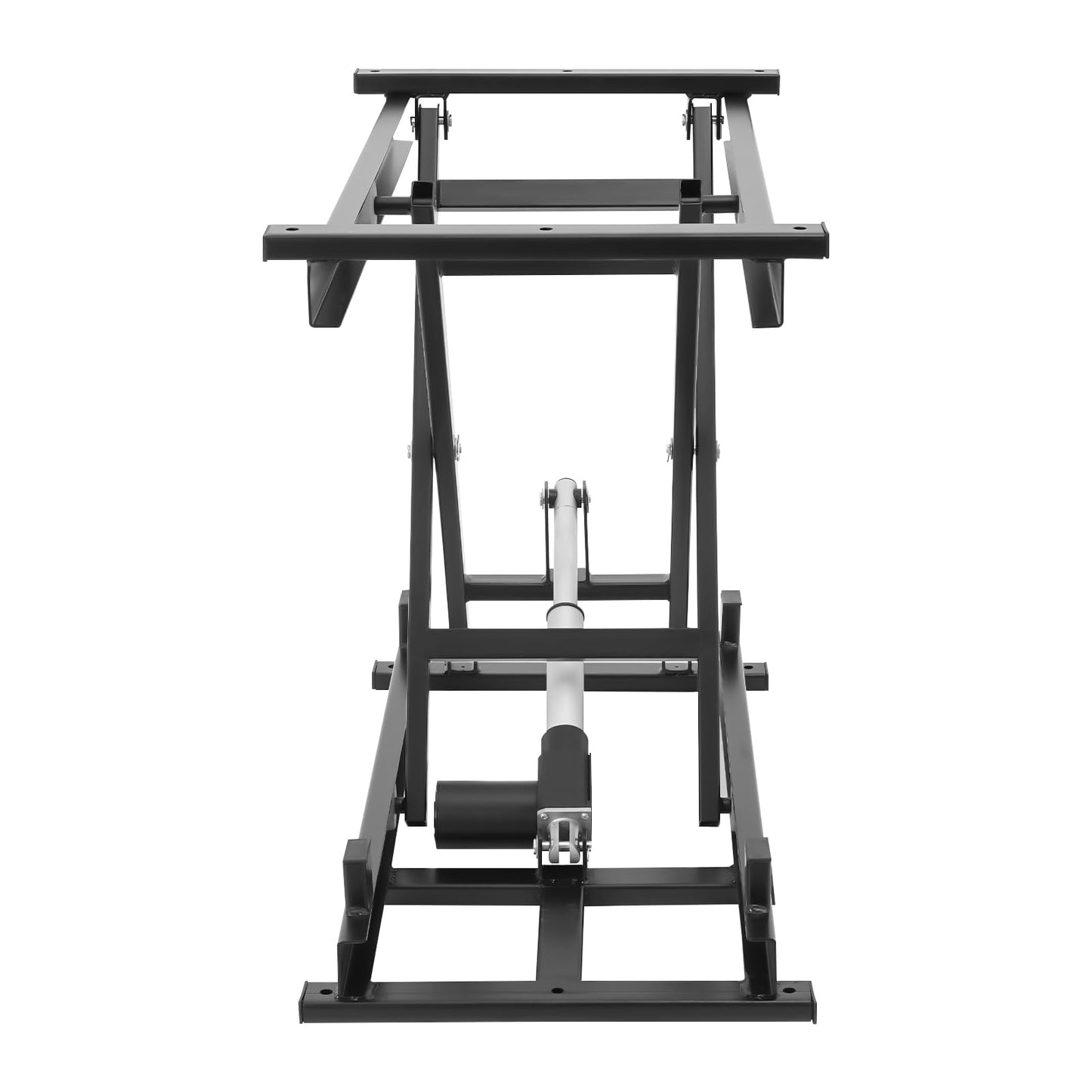 Electric Scissor Lift Table, 350lbs Hydraulic Lift Table with Remote Control, Heavy Duty Lifting Platform with 7.6-26.7in Adjustable Height, Lifting Transportation System for Factories Warehouses