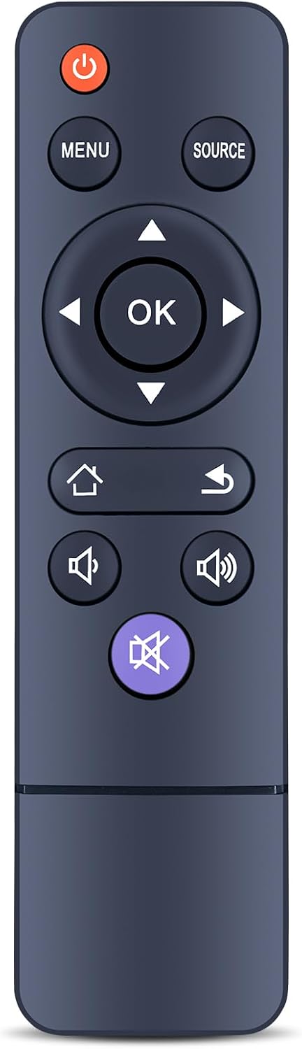 Snrigw S27 Replacement Remote Control for WiMiUS Projector Compatible with Model Portable Movie Projectors