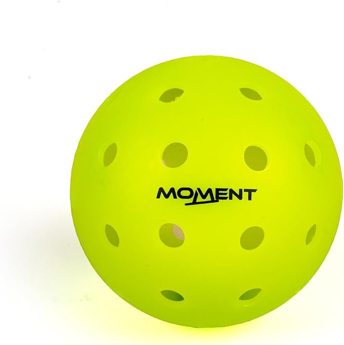Moment SF1 Comp Performance Pickleballs | Outdoor Pickleballs Designed for Optimal Performance, Durable Material - Includes 12 Ballsz