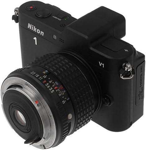 Fotodiox 52mm 1 V1, J1 Macro Reverse Ring - Filter Thread for Nikon Series Mirrorless Camera