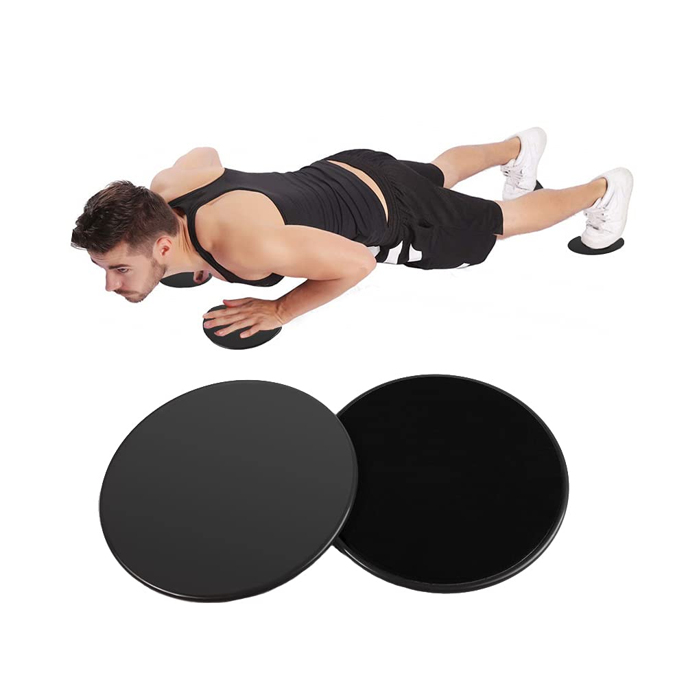 Sliders for Working Out 4 Exercise Sliders Core Exercise Sliders Dual Sided Disks for Abdominal Exercise, Strengthen Core, Glutes, Abs, Fitness Equipment