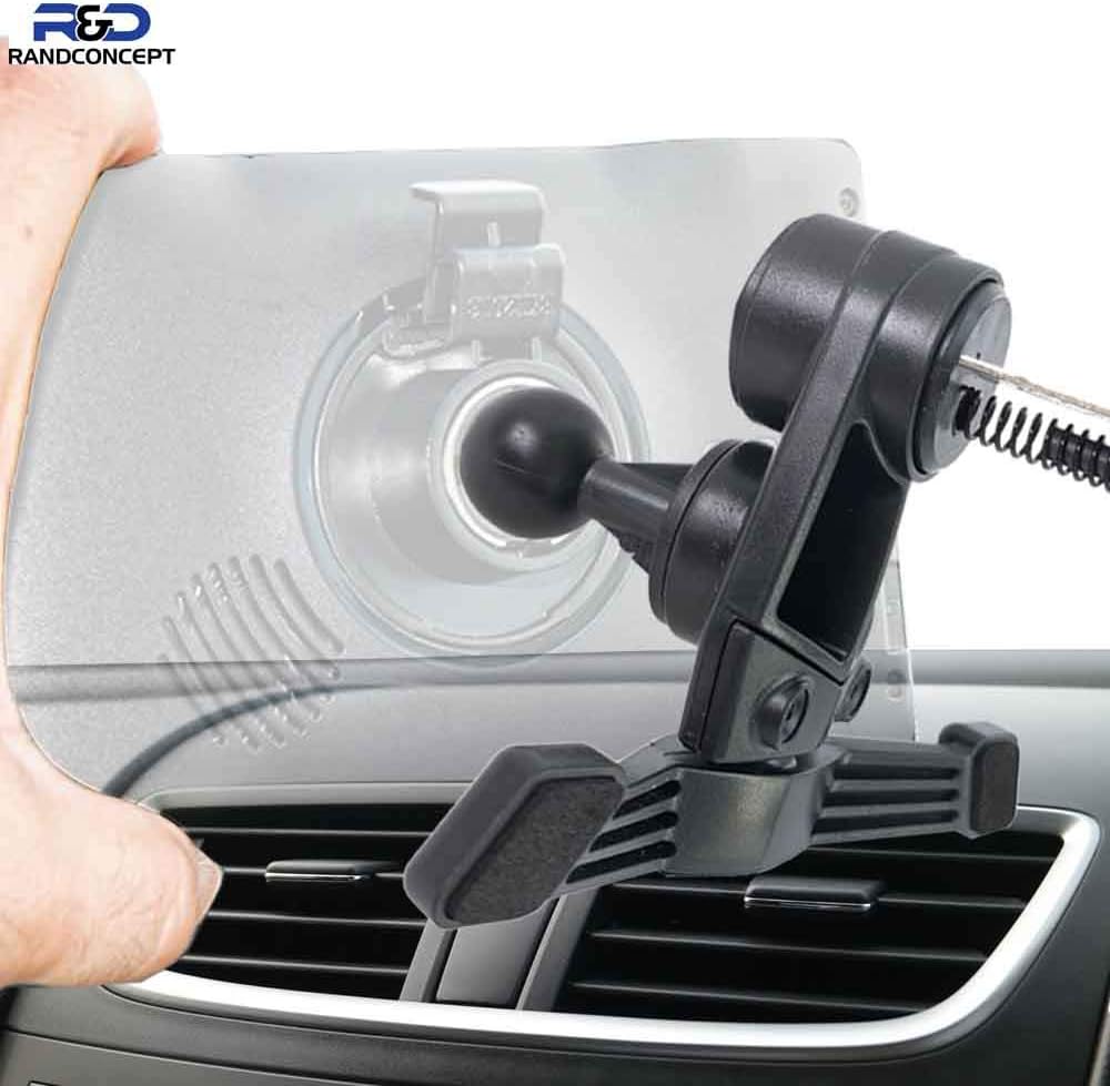 Randconcept Garmin Air Vent GPS Mount | Compatible with Nuvi, RV, Dezl, Drive, Drivesmart, Driveassist and More