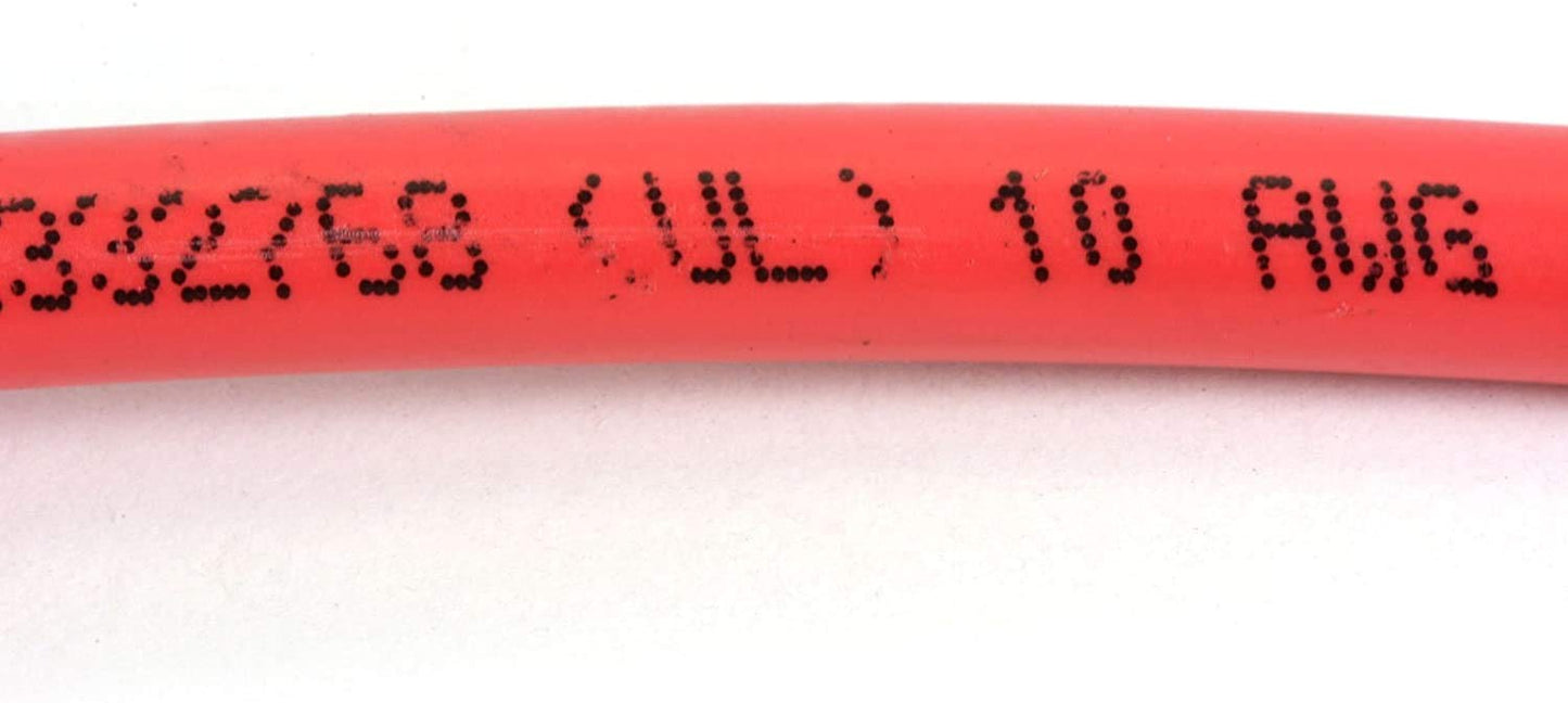 TEMCo 10 AWG Solar PV Wire, 500 ft Red, Bare Copper, Made in USA