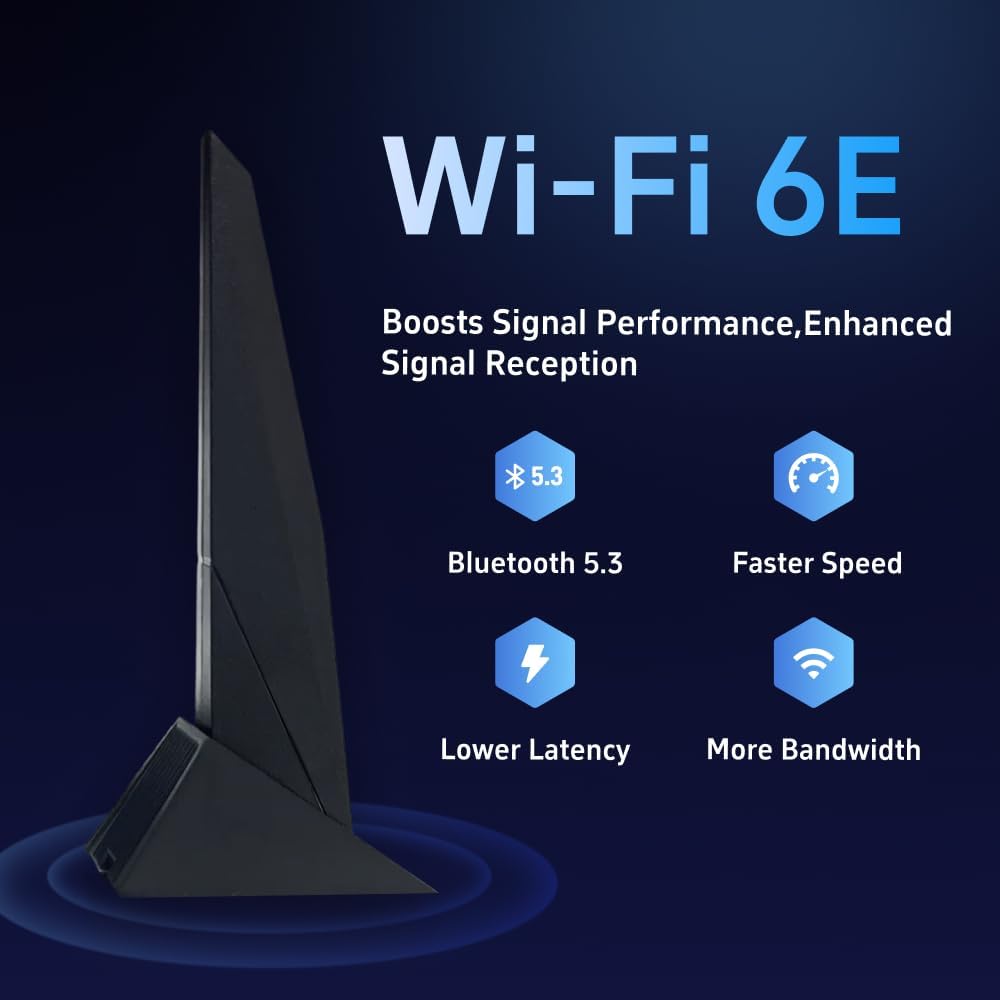 XLQJVPO 2.4GHz 5GHz 80cm Z390 Z490 X570 2T2R Laptops Dual Band WiFi Antenna RP-SMA Magnetic Base Adapter Antenna