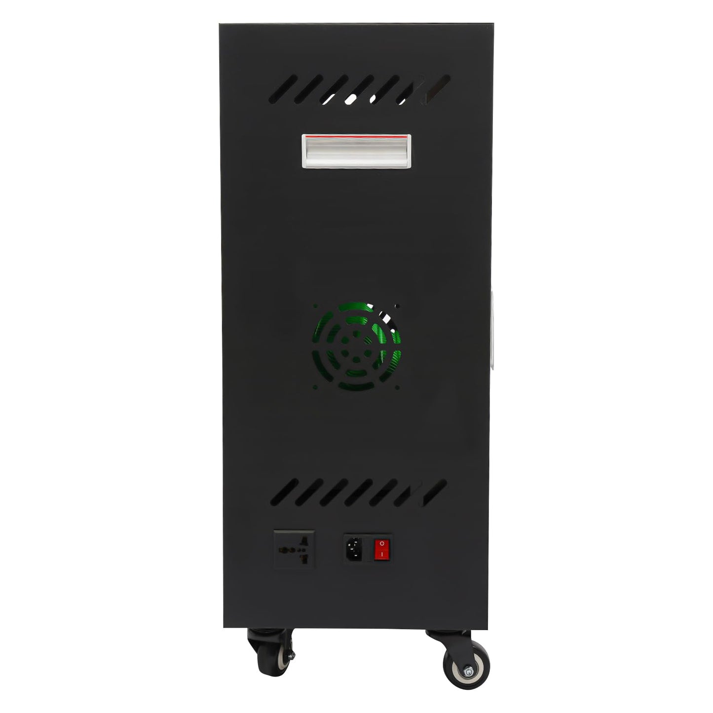Ferroxen Mobile School Charging Cart Station, 30-Device Charging Station with Wheels, Lockable Cell Phone Storage Cabinet, for Schools, Libraries, Hospitals, Exhibitions (Black)
