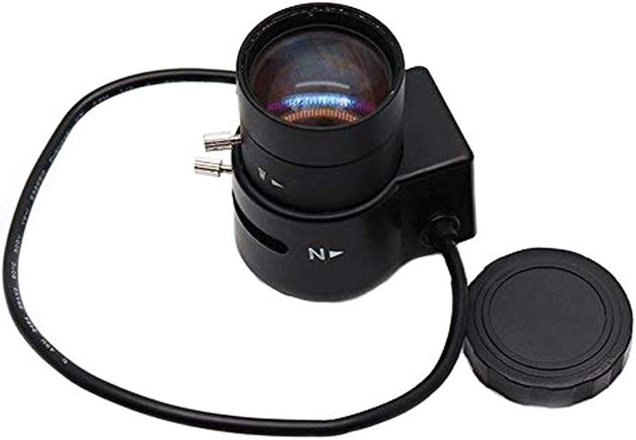 Yohii 5-50mm 1/3" F1.6 (G7.23) Format Aperture CS Mount DC Auto Varifocal IR CCTV Lens for Box Body Camera