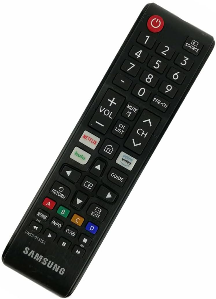 Samsung (BN59-01315A) Remote Control for Select TVs - Black