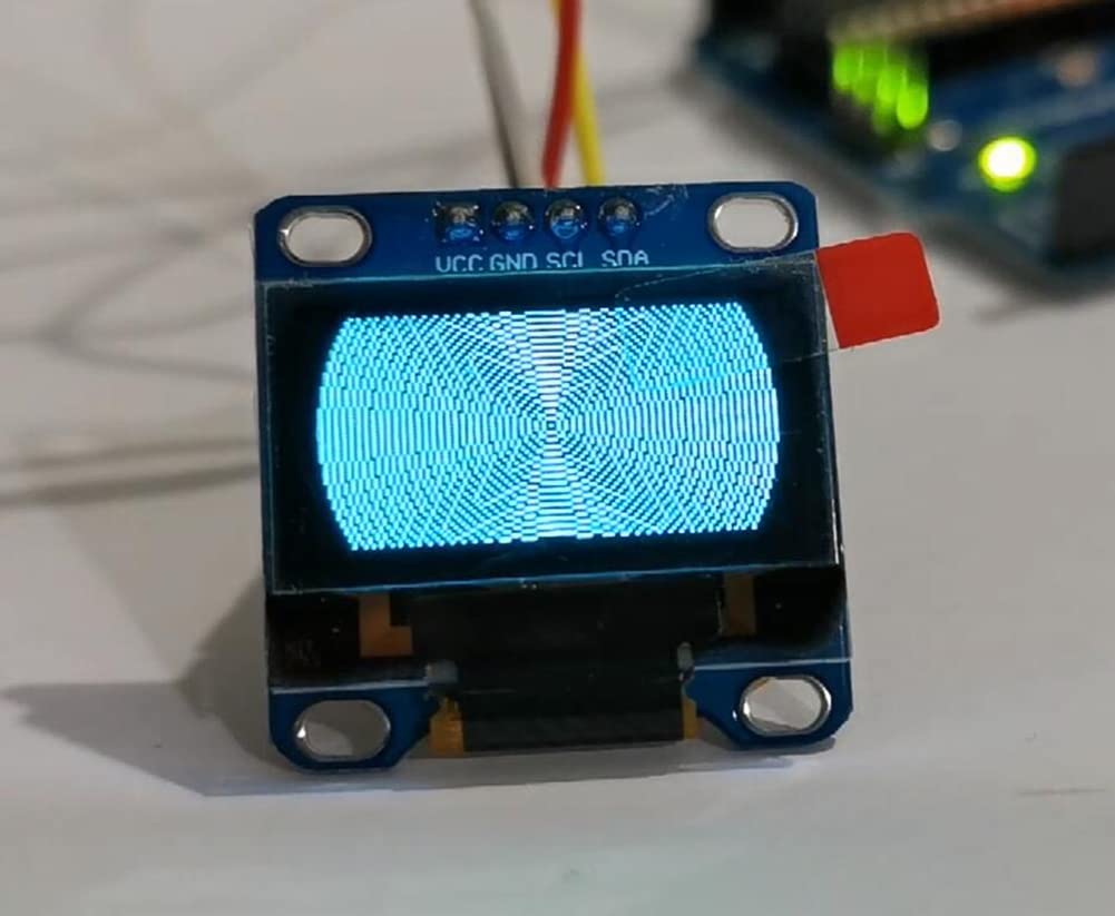 1.3" I2C 128X64 SH1106 51 MSP420 STIM32 ESP32 OLED Display Module IIC Serial LCD Blue Light Screen for Arduino