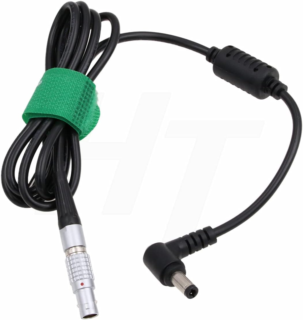 HangTon 12V 0B 2 703 E2 F6 S6 18" Right Angle DC Plug to Pin Power Cable for Teradek Bond Bolt, SmallHD Monitor, Zacuto