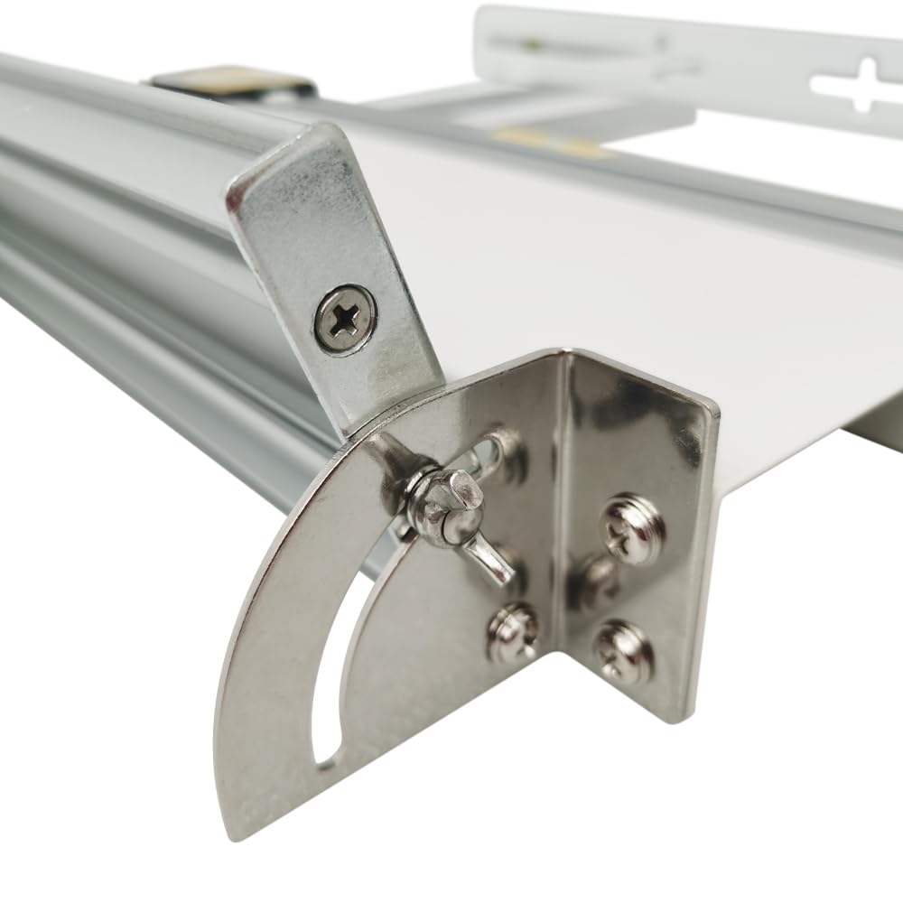 PreAsion 110V Acrylic Plastic Heat Bending Machine 24inch/60cm with Bracket Angle Adjustment PVC Bender