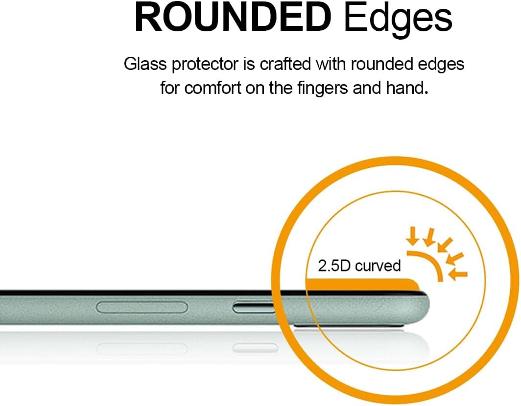 (2 Pack) 5 0.33mm, Supershieldz Designed for Google Pixel Tempered Glass Screen Protector, Anti Scratch, Bubble Free
