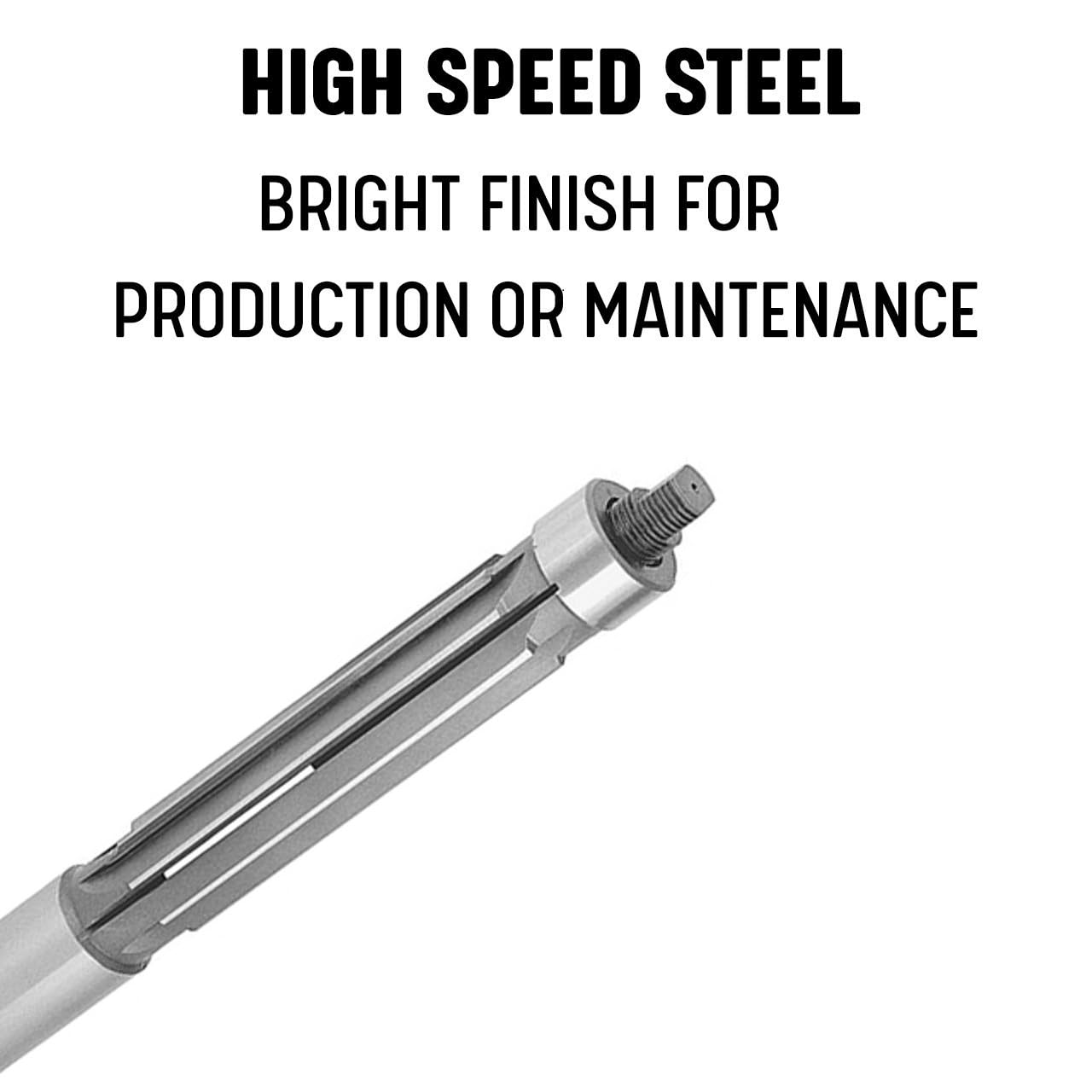 Drill America 1" High Speed Steel Straight Shank Machine Expansion Reamer, DWR Series