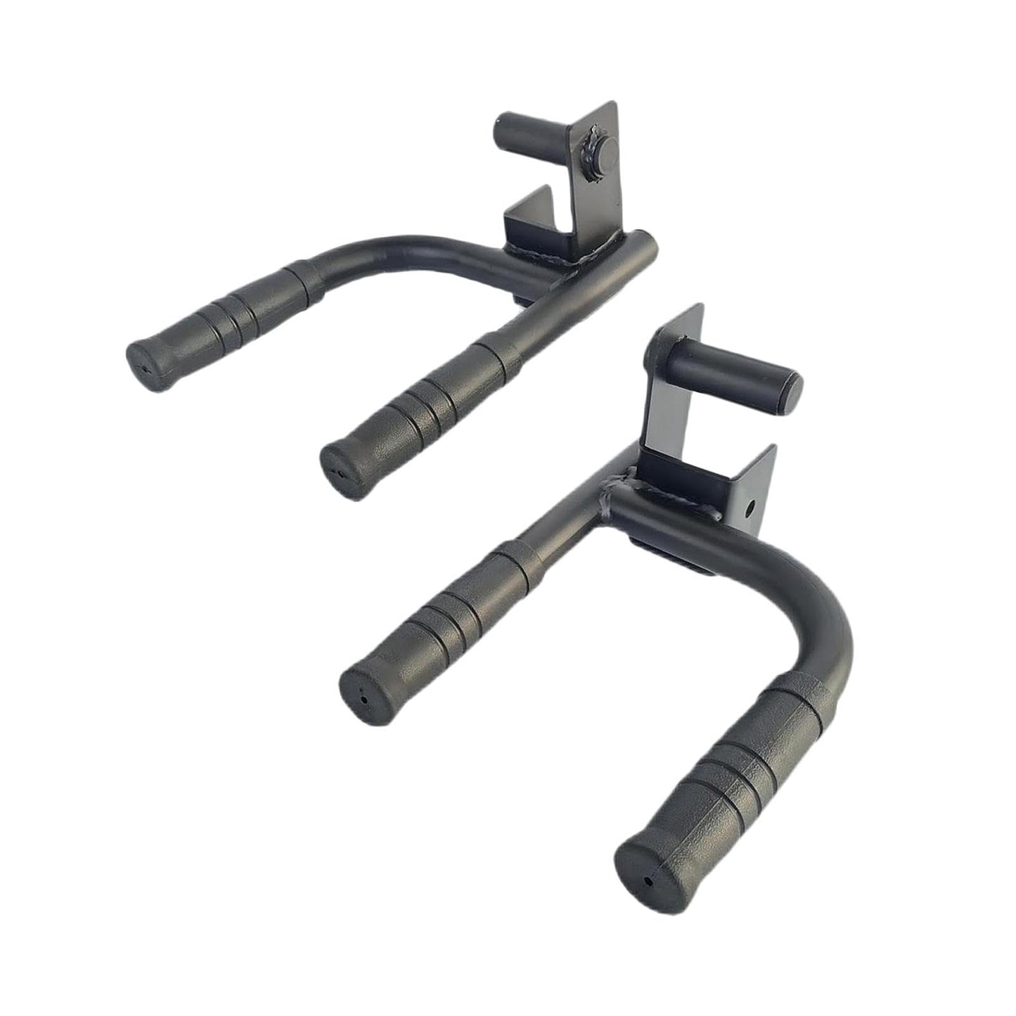 Aosekaa 2X Fitness Dip Bar Attachments for 2" x 2" or 3" x 3" Power Racks, Narrow & Wide Dips Double Handles, Wide Margin