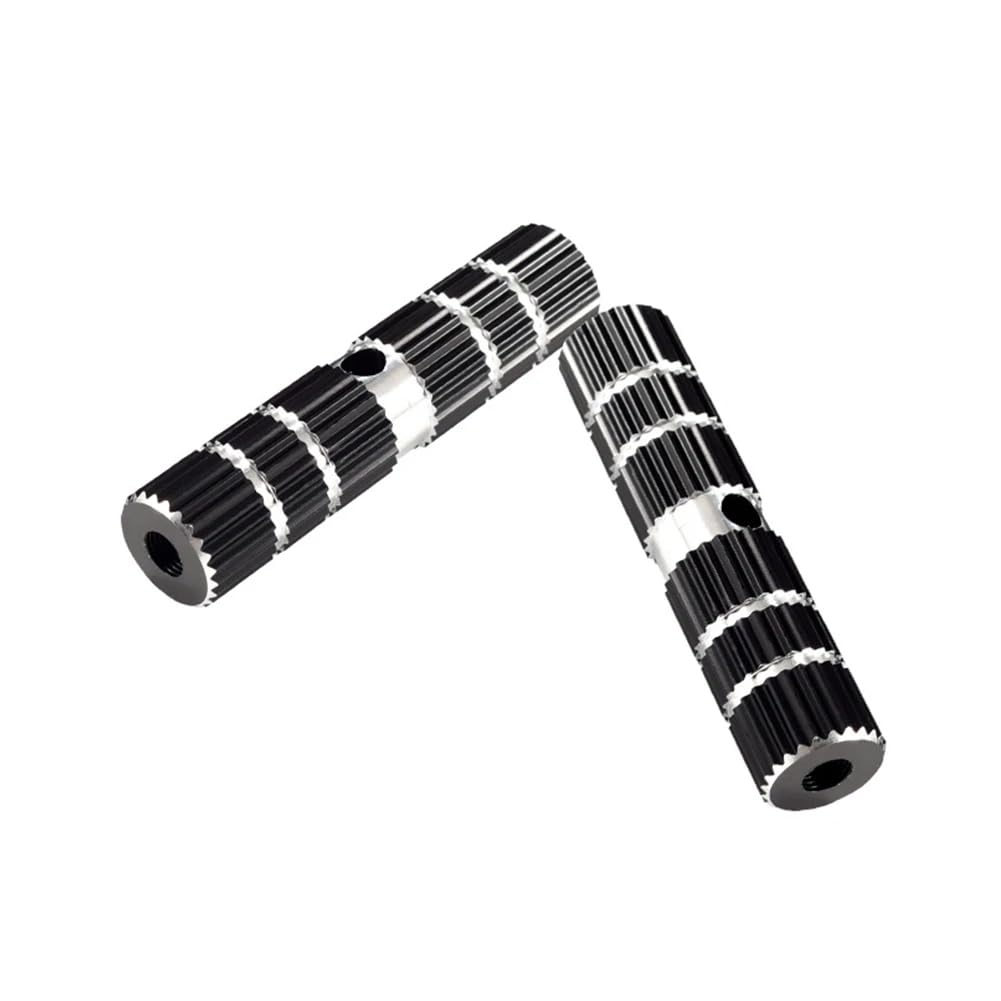 YehVeh 2 Pack Bike Pegs Bicycle Rear Pedals Footrest Aluminum Anti-Slip Feet Rest Mount Stands Foot Peg for BMX Mountain Bike Kids Rear Seat Cycling Fit 9MM 3/8 Inch Axis