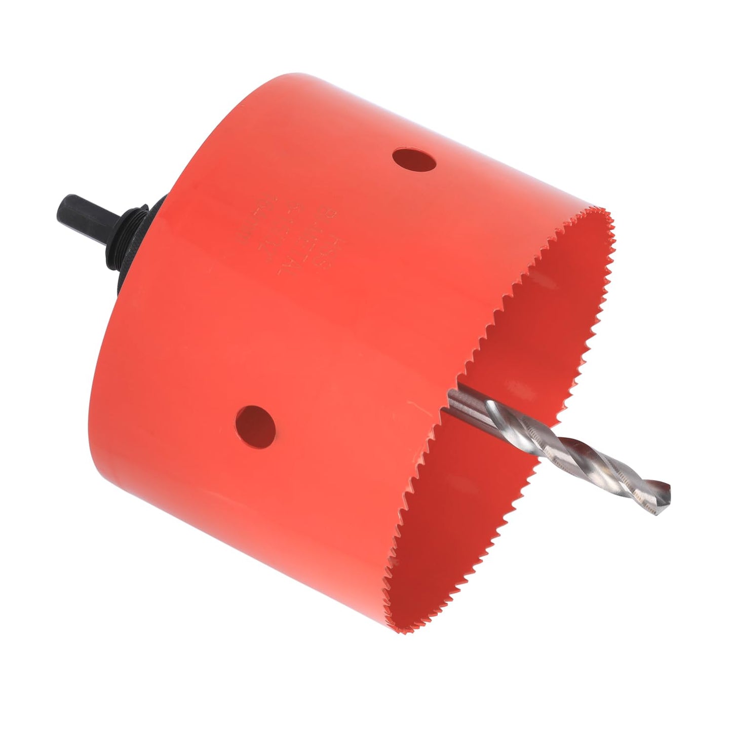 JIECHENG 4-1/4 Inch Deep Hole Saw 6-1/2 Inch Diameter for Cutting Thick Wood, Profiles, Closed Profiles, and Large Corrugated Pipes