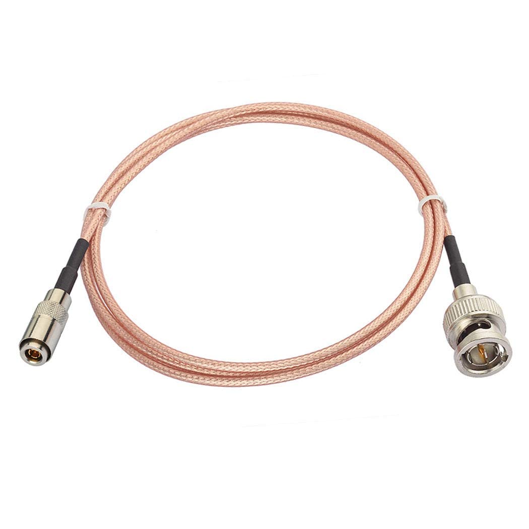 1.0/2.3 75 3 1m 2-Pack 3G BINGFU DIN Male to BNC Male Ohm Video SDI Cable feet for HD SDI Video Recorder Camera Assist