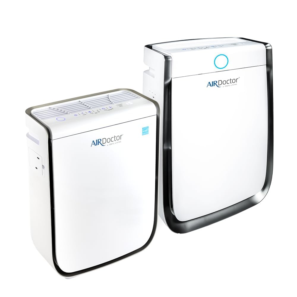AIRDOCTOR AD3500 4-in-1 Air Purifier with AIRDOCTOR AD2000 4-in-1 Air Purifier
