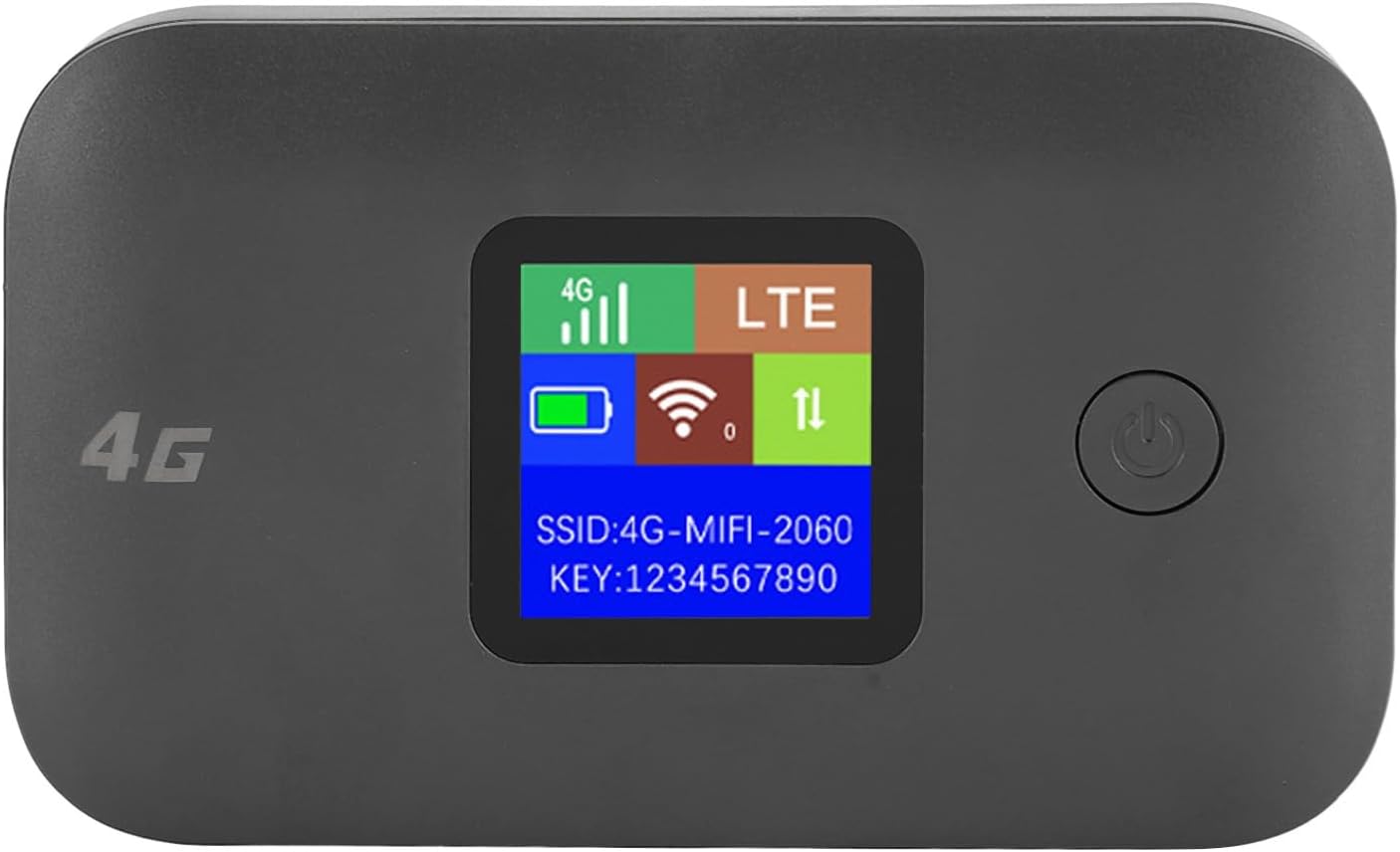 ciciglow 4G 8-10 3000mAh LTE Portable Router, Mobile Hotspot with SIM Card Slot, Supports Users Stable Battery, Made