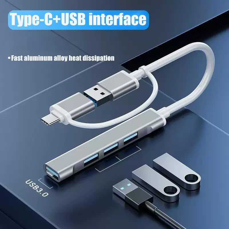 Vay Forwarg 3.0 Type-c Four-in-one Docking Station, USB for Computers and Keyboards Mouse USB Disk and Card Reader