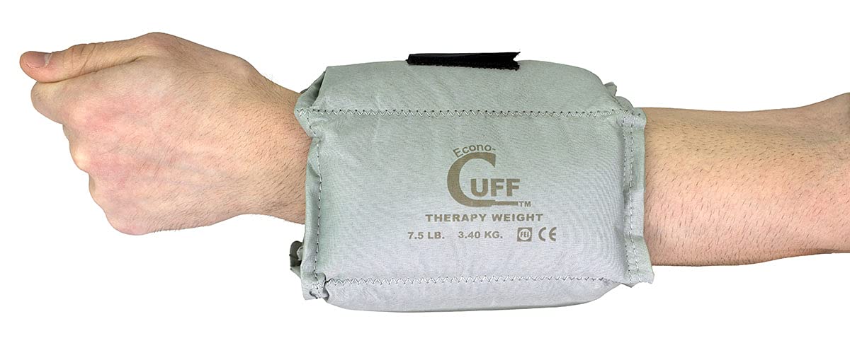 Cando Econocuff Wrist/Ankle Weight - 7.5 lb. - Silver