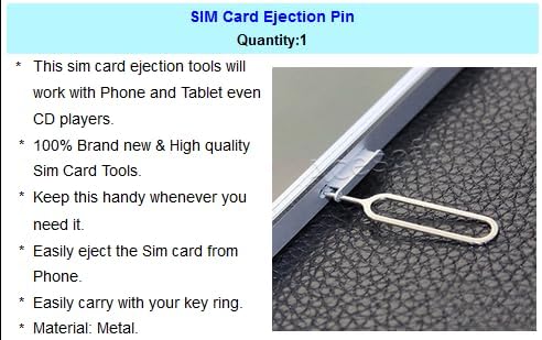 AceSoft 13 Boosting Portable Replaceable Excellent Dual SIM Card Tray Holder + SIM Card Ejection Pin Compatible