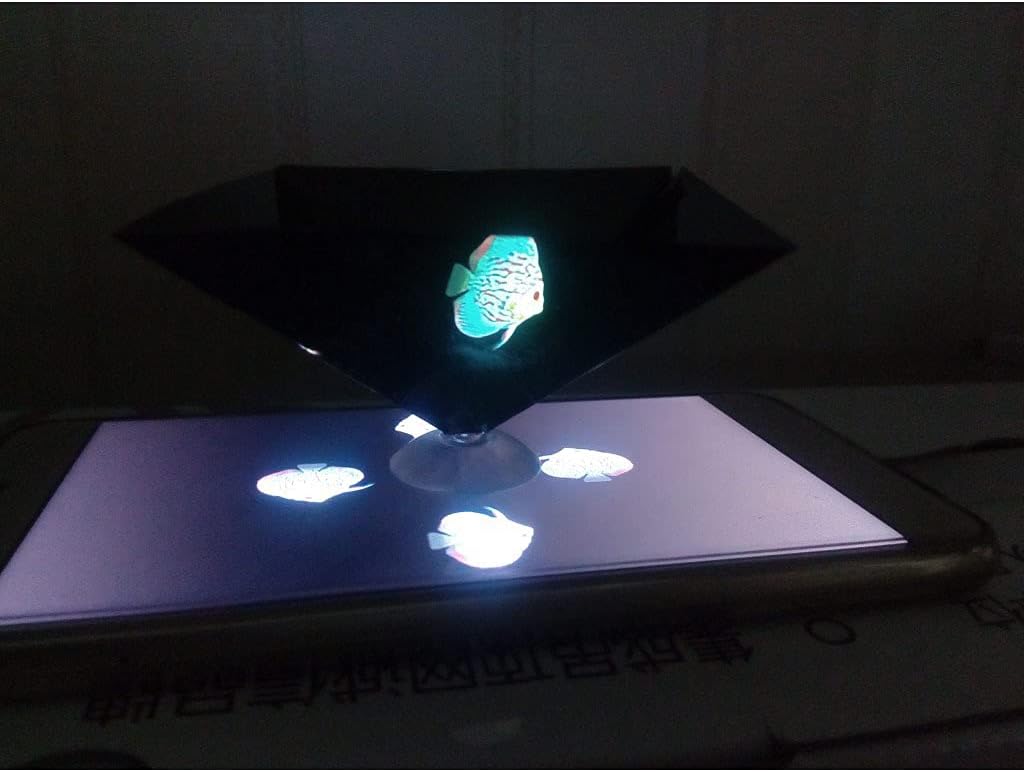 BEIDUOYANG 3D Hologram Projector for Smartphones, Holographic Display, USB Connectivity