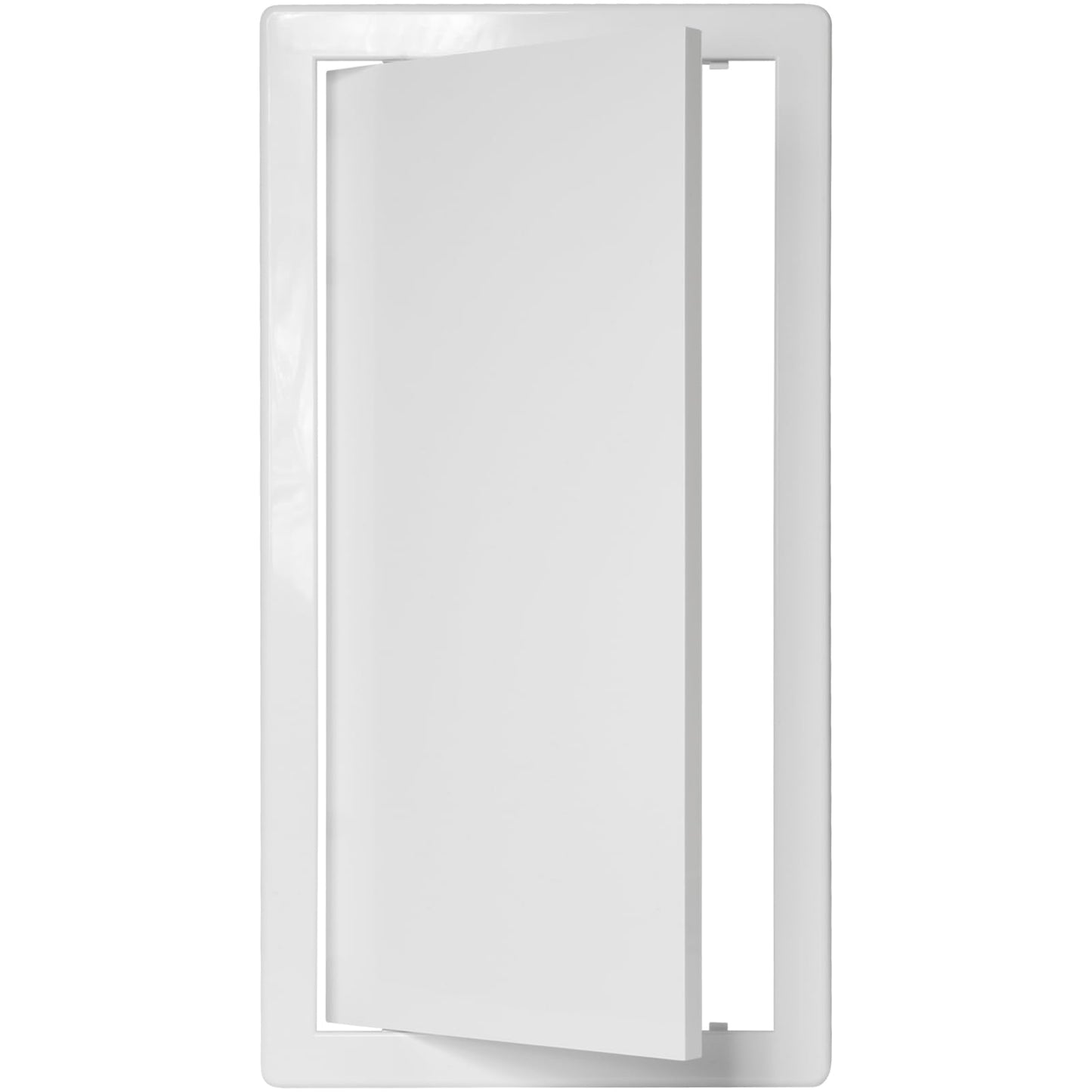 ECOPRO VENT 8" x 16" White Plastic Access Panel. Service Shaft Door Panel. Plumbing, Electricity, Heating, Alarm Wall Access Panel for Drywall. Bathroom Services Access Hole Cover.