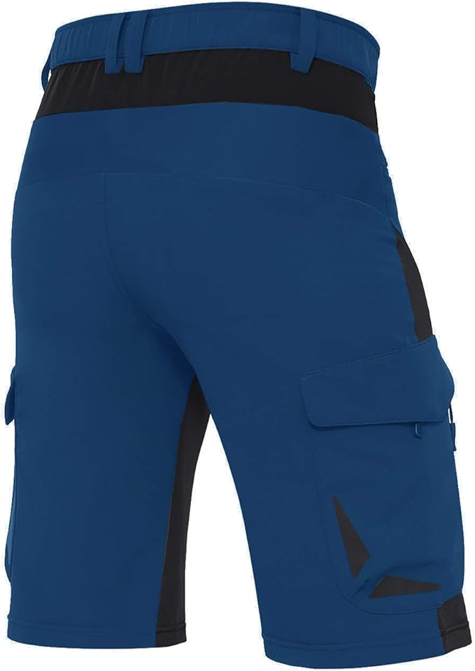XKTTAC Men's Outdoor Quick Dry Lightweight Stretchy Shorts for Hiking, Tactical, Camping, Travel with 6 Pockets