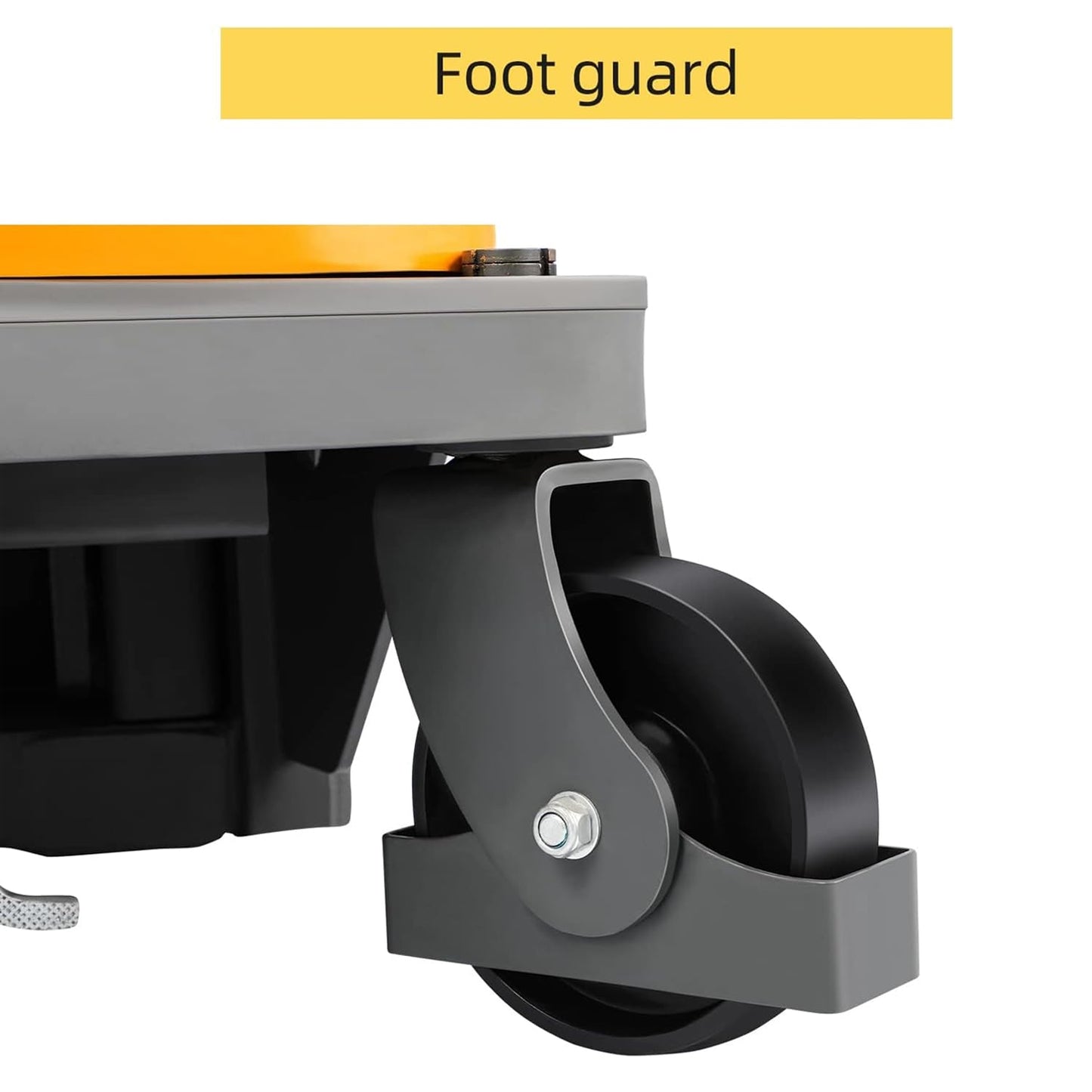 APOLLOLIFT Semi-Electric Pallet Stacker 3300Lbs Cap 118" Lifting Height Lift Stacker with Fixed Legs for Open Bottom Pallet