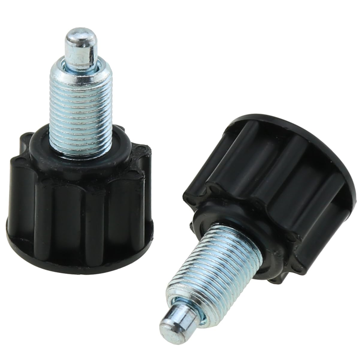 DGZZI 2PCS Fitness Equipment Spring Knob Pop Pin M16 Plum Pull Pin Adjusting Pin Knob Suitable for Exercise Bike and Fitness Equipment