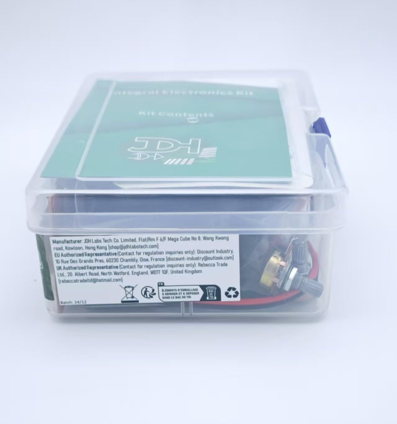 JDH Labs Tech Integral Electronics Kit with Solar Panel and Much More