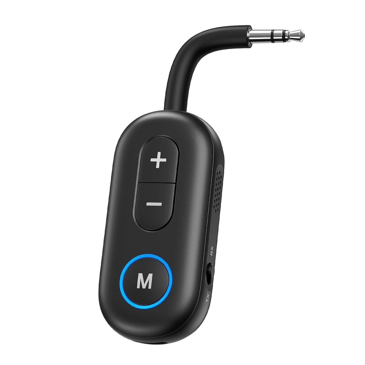 JXTZ 5.3 2 1 Bluetooth Transmitter Receiver, in Wireless Audio Adapter for TV, Headphone, Speaker, Aux Bluetooth