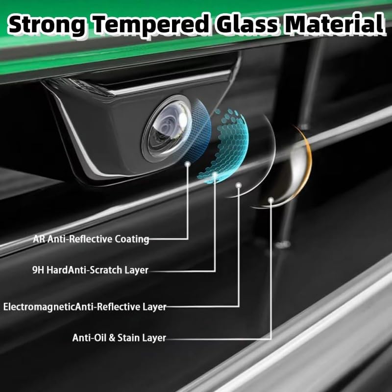 Generic 360 (2) Car Camera Lens Protector,Car Panoramic Camera Protective Cover,Clear Transparency Weatherproof Cars